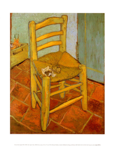 Van Gogh's Chair - Vincent Van Gogh Paintings